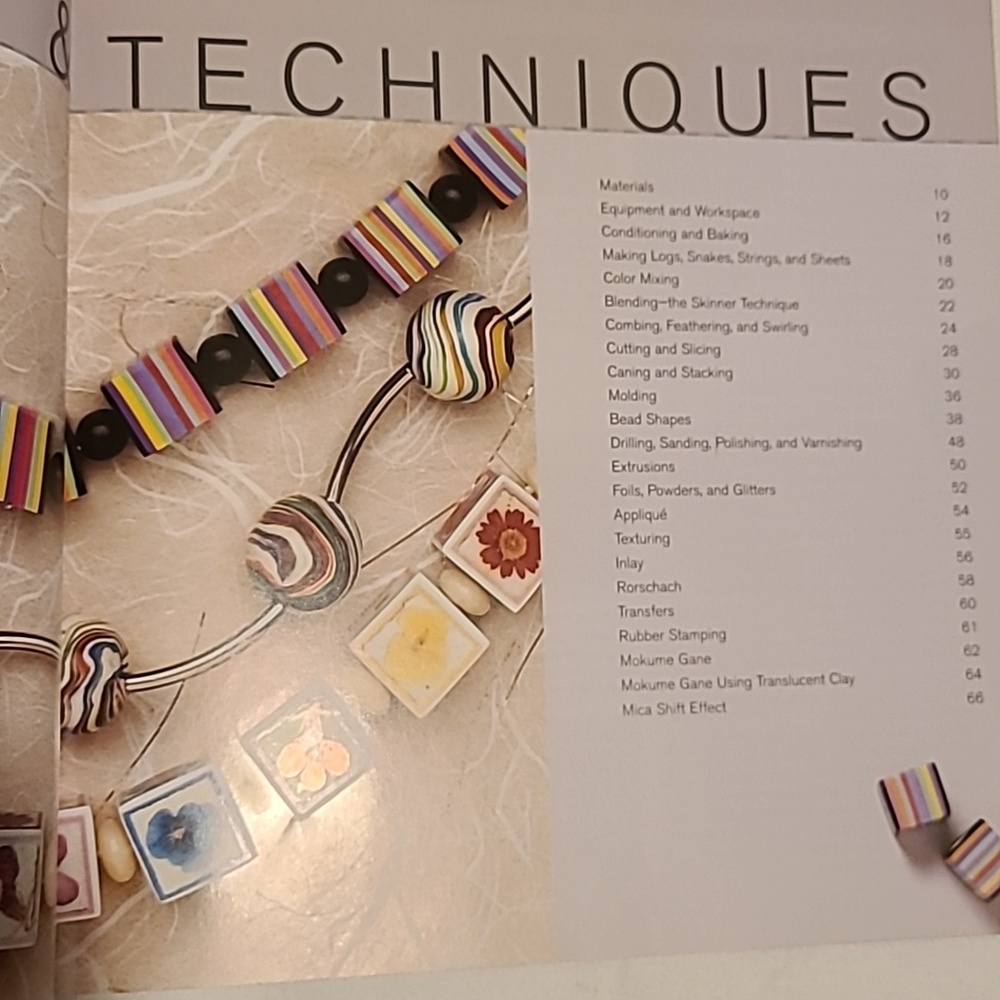 Making Polymer Clay Beads Step Book By Step Book By Carol Blackburn Jewelry - Picture 5 of 16